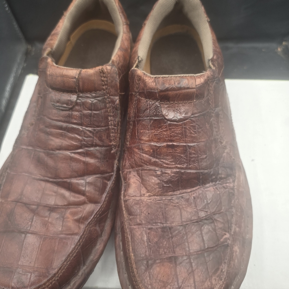 Men's Brown Slip-On Shoes